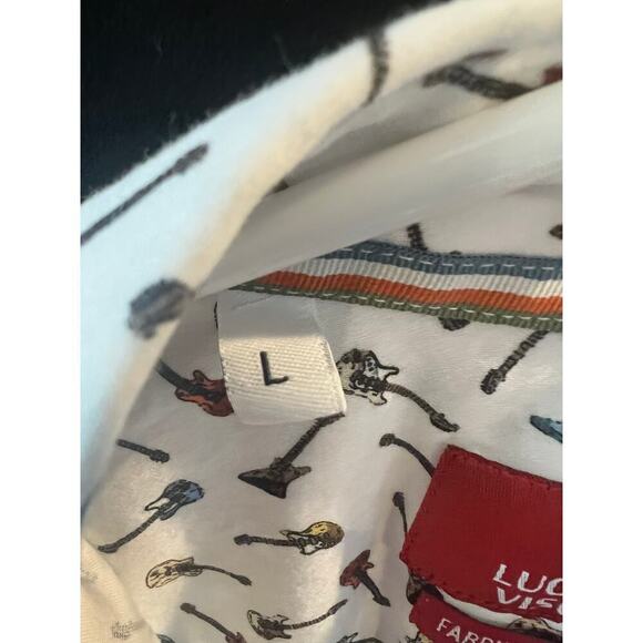 Luchiano Visconti Guitar Button Up / Size L - Picture 4 of 10